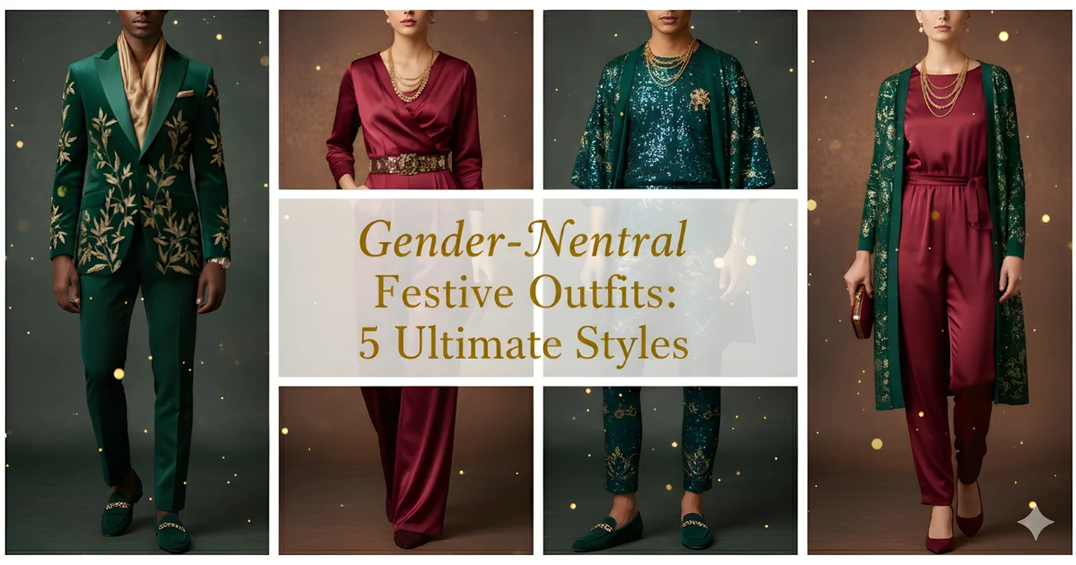 Gender-Neutral Festive Outfits: 5 Ultimate Styles